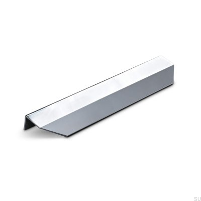 Tirador para mueble borde Modena 200, cromo pulido