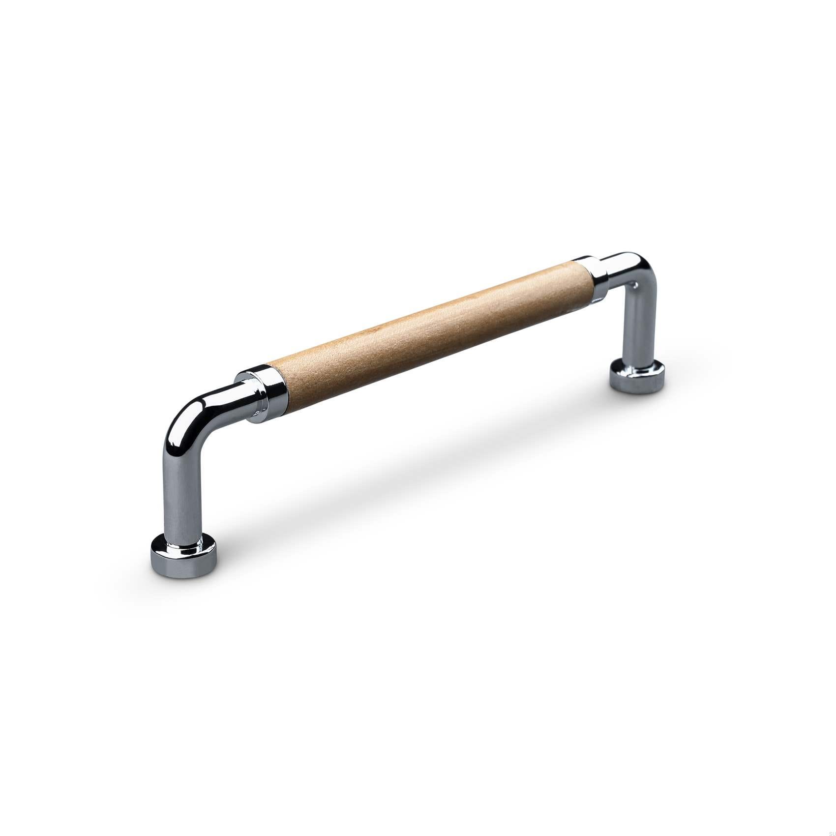 157192SP--Uchwyt-meblowy-podłużny-Porta-128-Chrom-Polerowany-z-Jasną-Brązową-Skórą-Theofils-Skandynawskie-Uchwyty_2