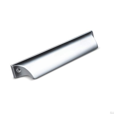 Tirador para mueble Shell Trani 128 Plata