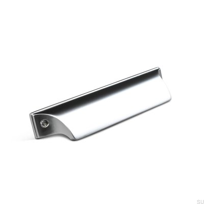 Tirador para mueble Shell Trani 96 Plata