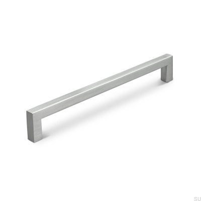  Tirador para mueble alargado Tripoli 192 Plata Cepillada