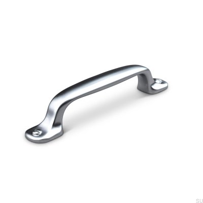 Tirador para mueble alargado Vallo 96, cromo pulido