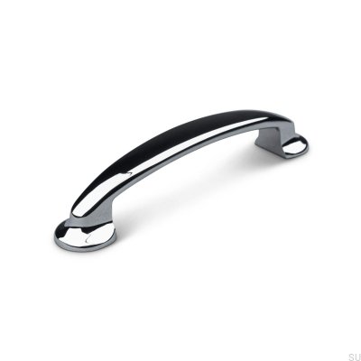 Tirador para mueble alargado Vittoria 96, cromo pulido