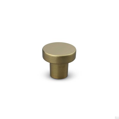 Pomo para mueble Agno 28 Oro Cepillado