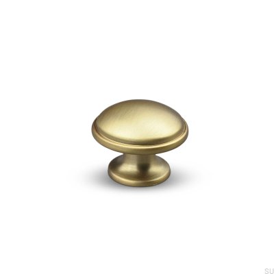 Pomo para mueble Cervia 34 Oro Cepillado