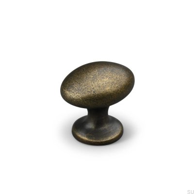 Pomo para mueble Forio 38, metal oxidado