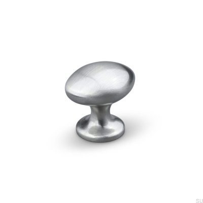 Pomo para mueble Forio 38 Plata Cepillada