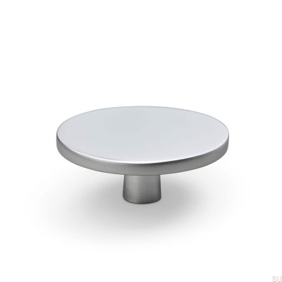 Pomo para mueble Garda 60 plata