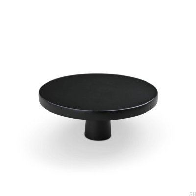 Pomo para mueble Garda 60 de metal, negro mate