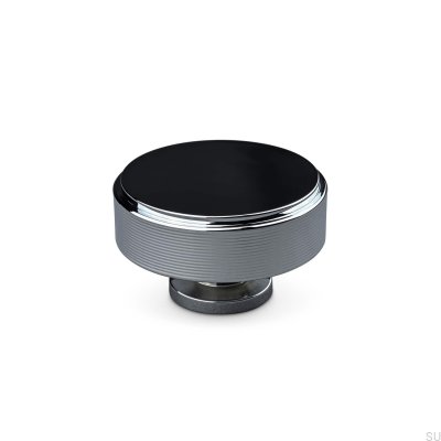 Pomo para mueble Lonato Stripe 50, cromo pulido