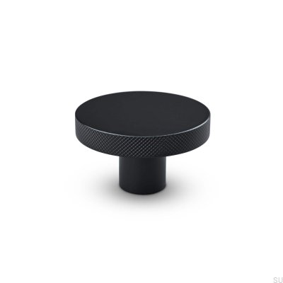 Pomo para mueble Monza 42 de metal, negro mate