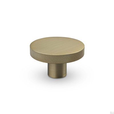 Pomo para mueble Monza 42 Oro Cepillado