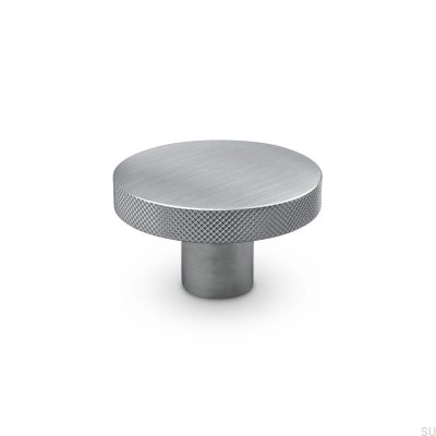 Pomo para mueble Monza 42 Plata Cepillada