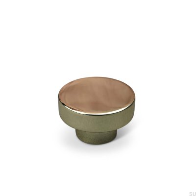Pomo para mueble Vasto 34 Oro Pulido