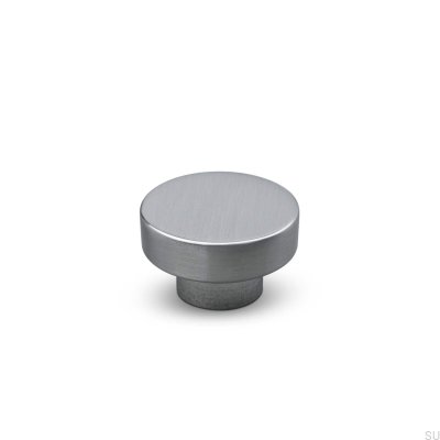 Pomo para mueble Vasto 34 Plata Cepillada