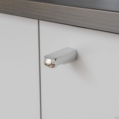 Pomo para mueble Visby, cromo brillo