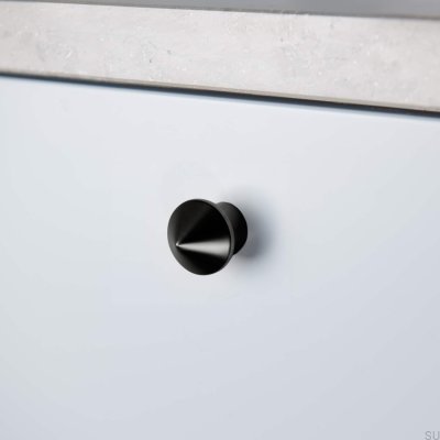 Pomo para mueble Lysekil 30 de metal, negro mate