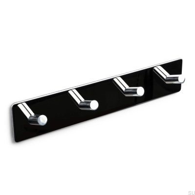 Perchero de pared Nantes 260-4 Cromo brillo
