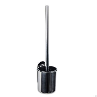 Escobillero de pared Tours, cromo brillo