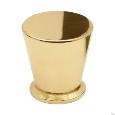 Pomo para mueble Torp Gold Latón Pulido Unlaid