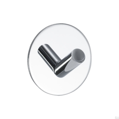 Colgador de pared Base 100-1 Cromo pulido