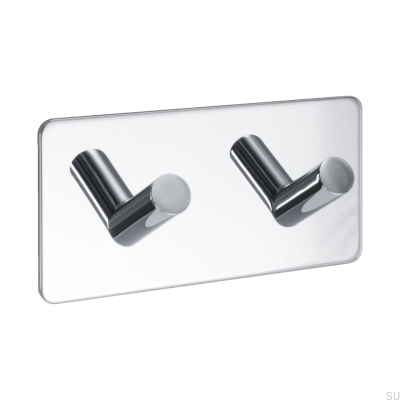 Colgador de pared Base 200-2 Cromo pulido