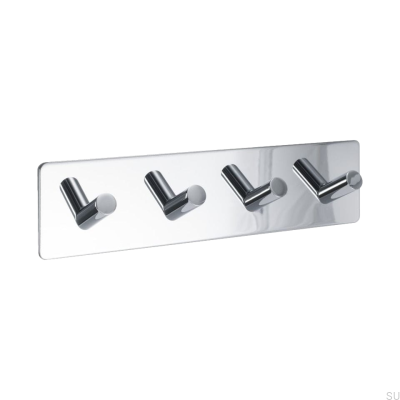 Base colgador de pared 200-4 Cromo brillo