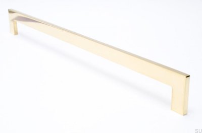 Tirador para mueble Clean Cut 432 Latón Dorado Pulido Sin Pintar