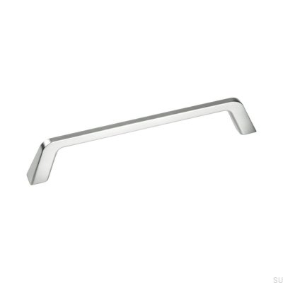 Tirador para mueble largo Form 160 Plata cepillado