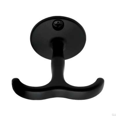 Colgador de pared Siljan Metal negro