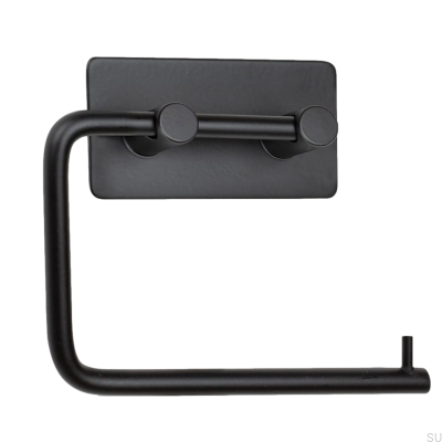 Portarrollos Base 200 classic negro mate