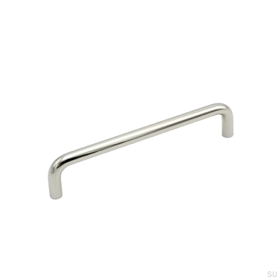Tirador para mueble longitudinal Bolmen 128 Latón niquelado