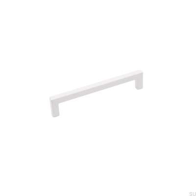 Tirador para mueble rectangular 0143128 Blanco mate