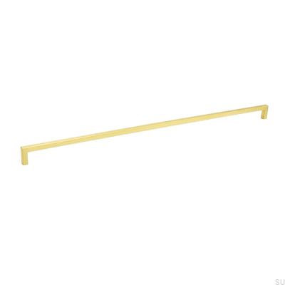 Tirador para mueble alargado 0143 492 Latón cepillado