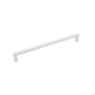 Tirador para mueble oblongo 0143 192 Blanco mate