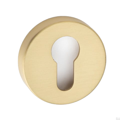 Escudo Helix 200, oro cepillado