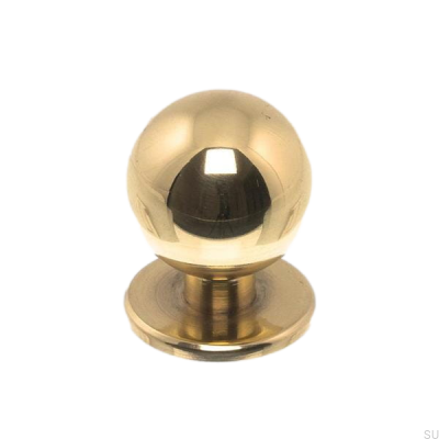 Pomo para mueble 1349 20 Latón Pulido, Lacado