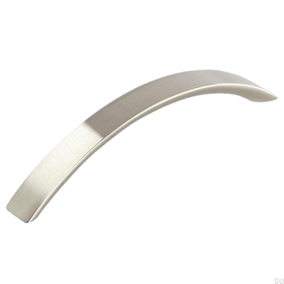 Tirador para mueble alargado 1029 128 Níquel cepillado