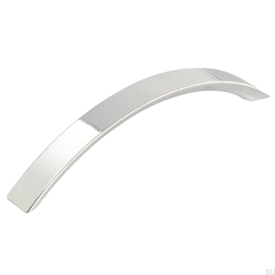 Tirador para mueble alargado 1029 128 Cromo pulido