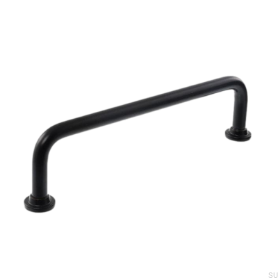 Tirador para mueble alargado 1353 128 Metal Negro