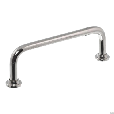Tirador para mueble alargado 1353-96 Níquel pulido
