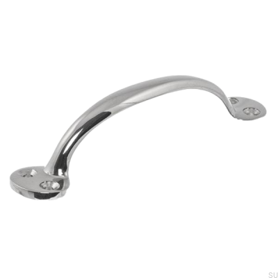 Tirador para mueble alargado 1690 Níquel pulido