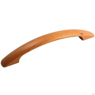 Tirador para mueble rectangular 2020160 Cerezo de madera