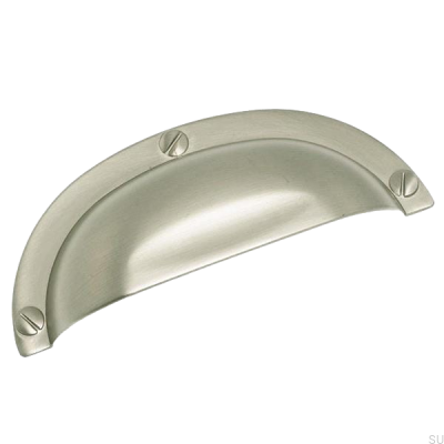 Tirador para mueble Shell 3158 64 Níquel cepillado