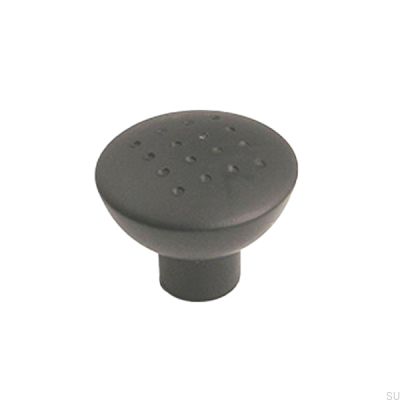 Pomo para mueble 4380 Metal negro