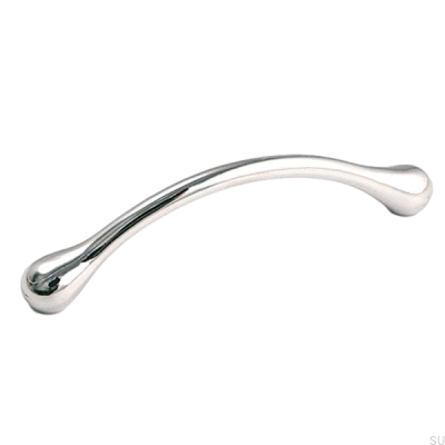 Tirador para mueble alargado 4446128 Cromo pulido
