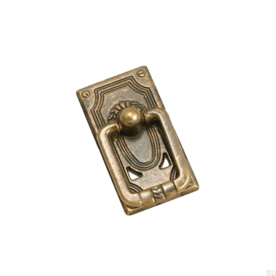 Tirador para mueble alargado 5258 Bronce envejecido