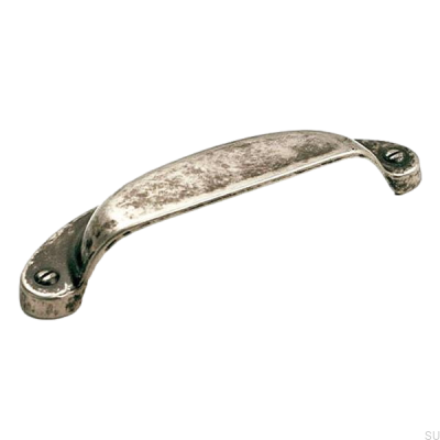 Tirador para mueble Shell 5283 96 Negro envejecido