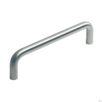 Tirador para mueble alargado 6050320 Plata cepillado