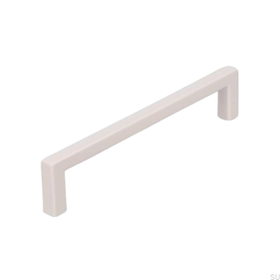 Tirador para mueble rectangular 6200 96 Blanco